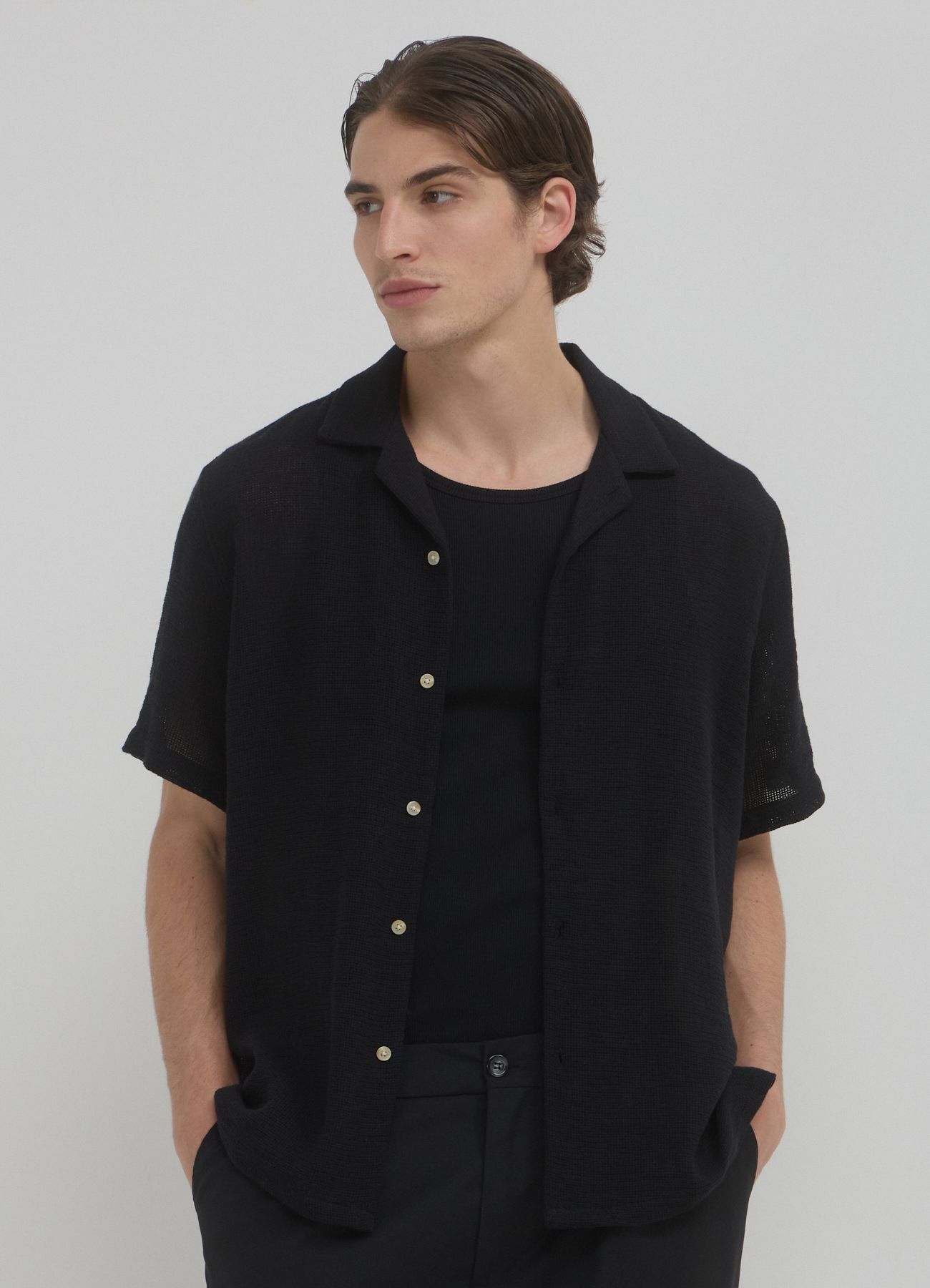 Short-sleeved shirt Man Calliope det_2