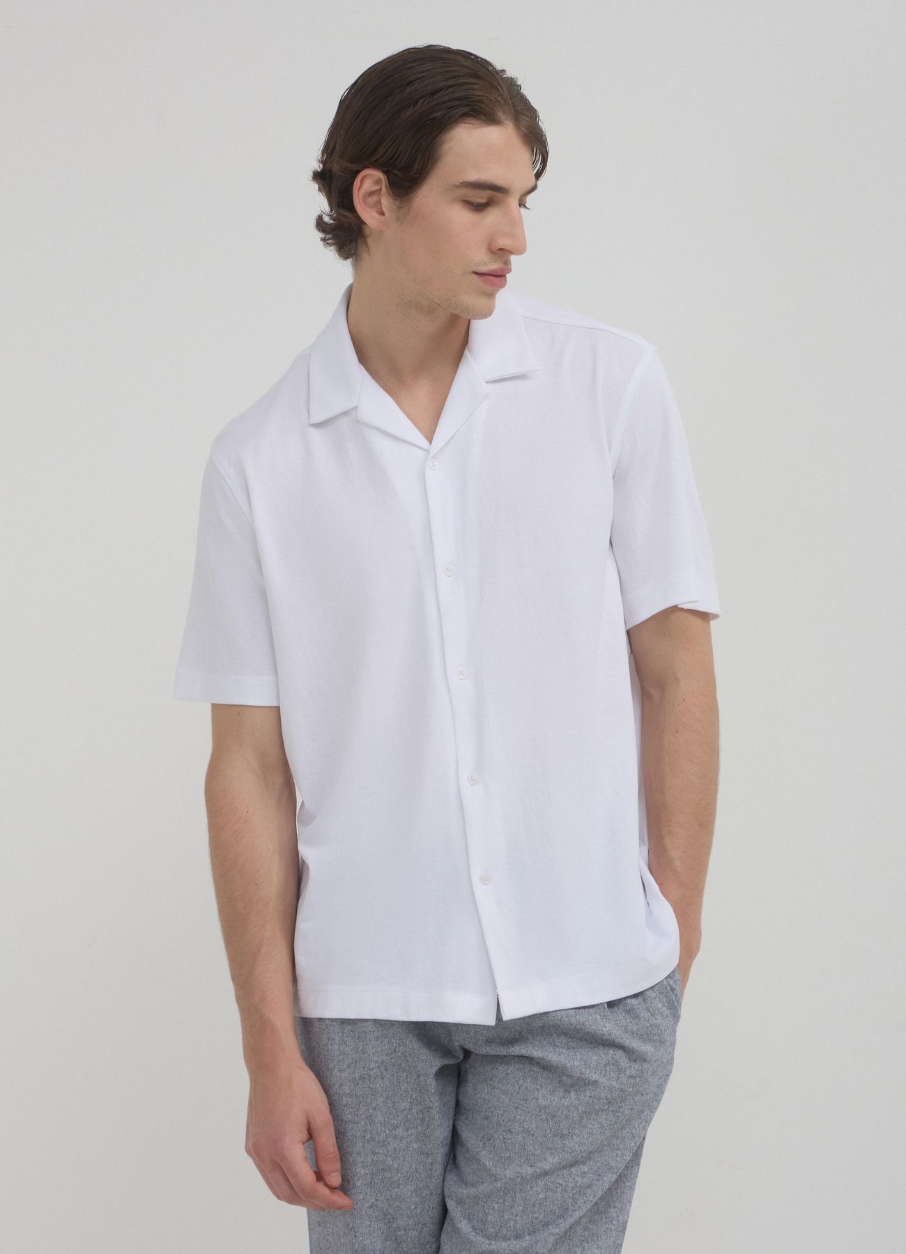 Short-sleeved shirt Man Calliope det_2