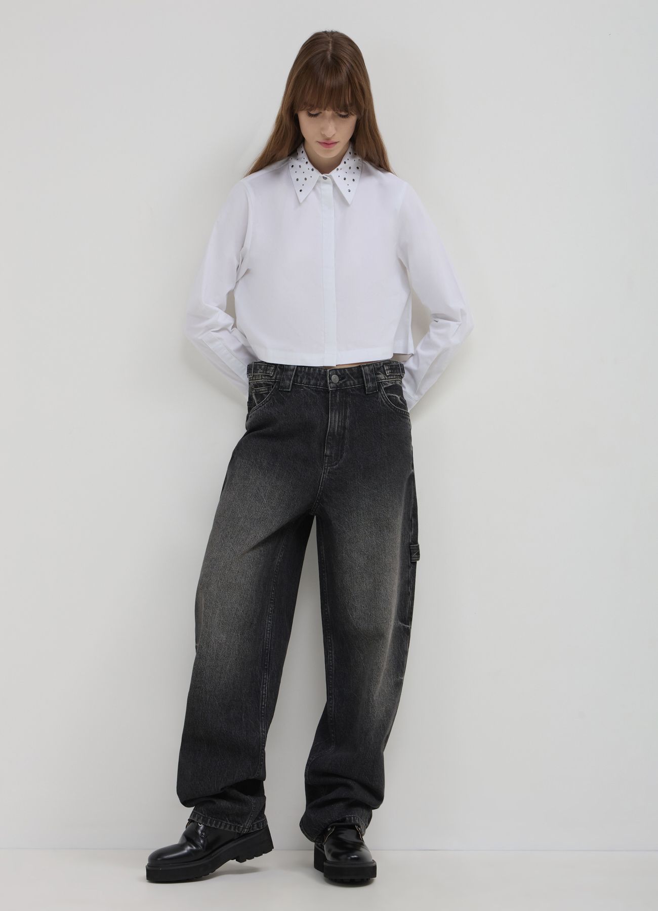 Long pants jeans Woman Calliope det_1