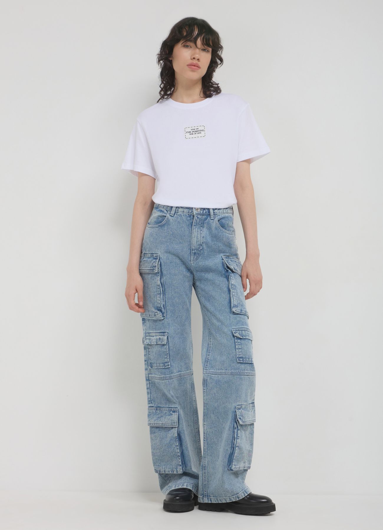 Long pants jeans Woman Calliope det_1