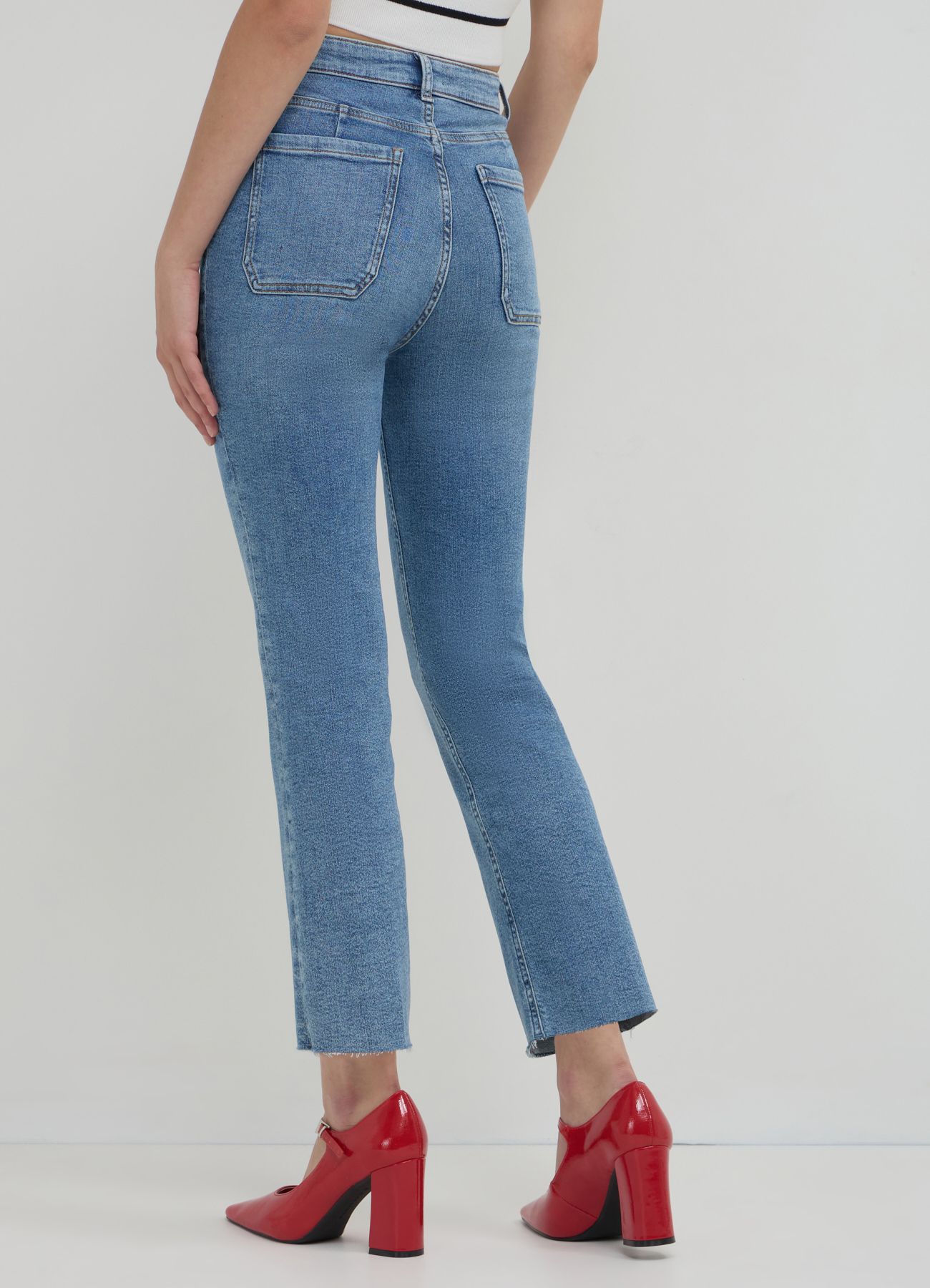 Long pants jeans Woman Calliope in_i4