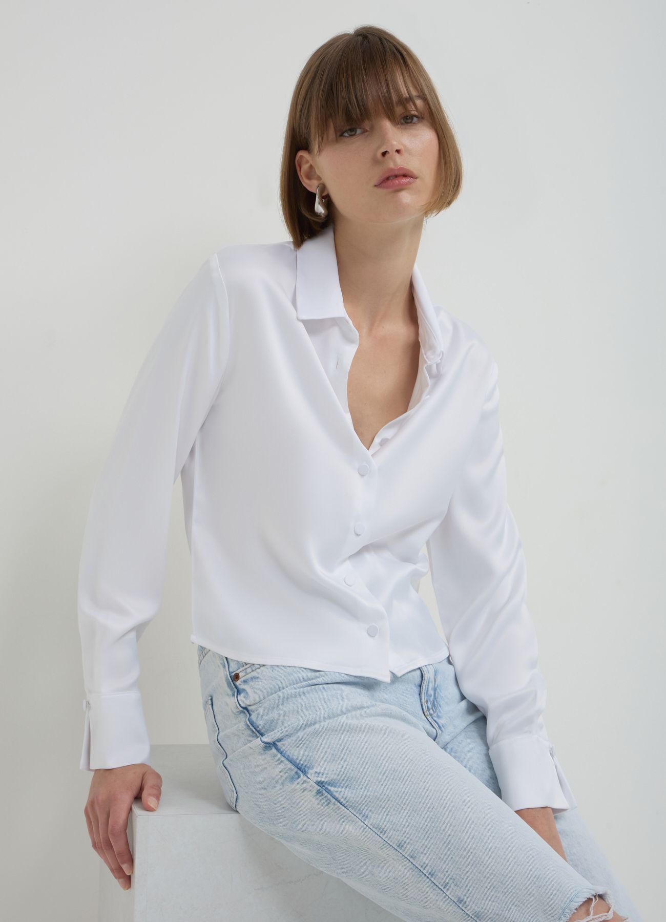 Long-sleeved shirt Woman Calliope det_1