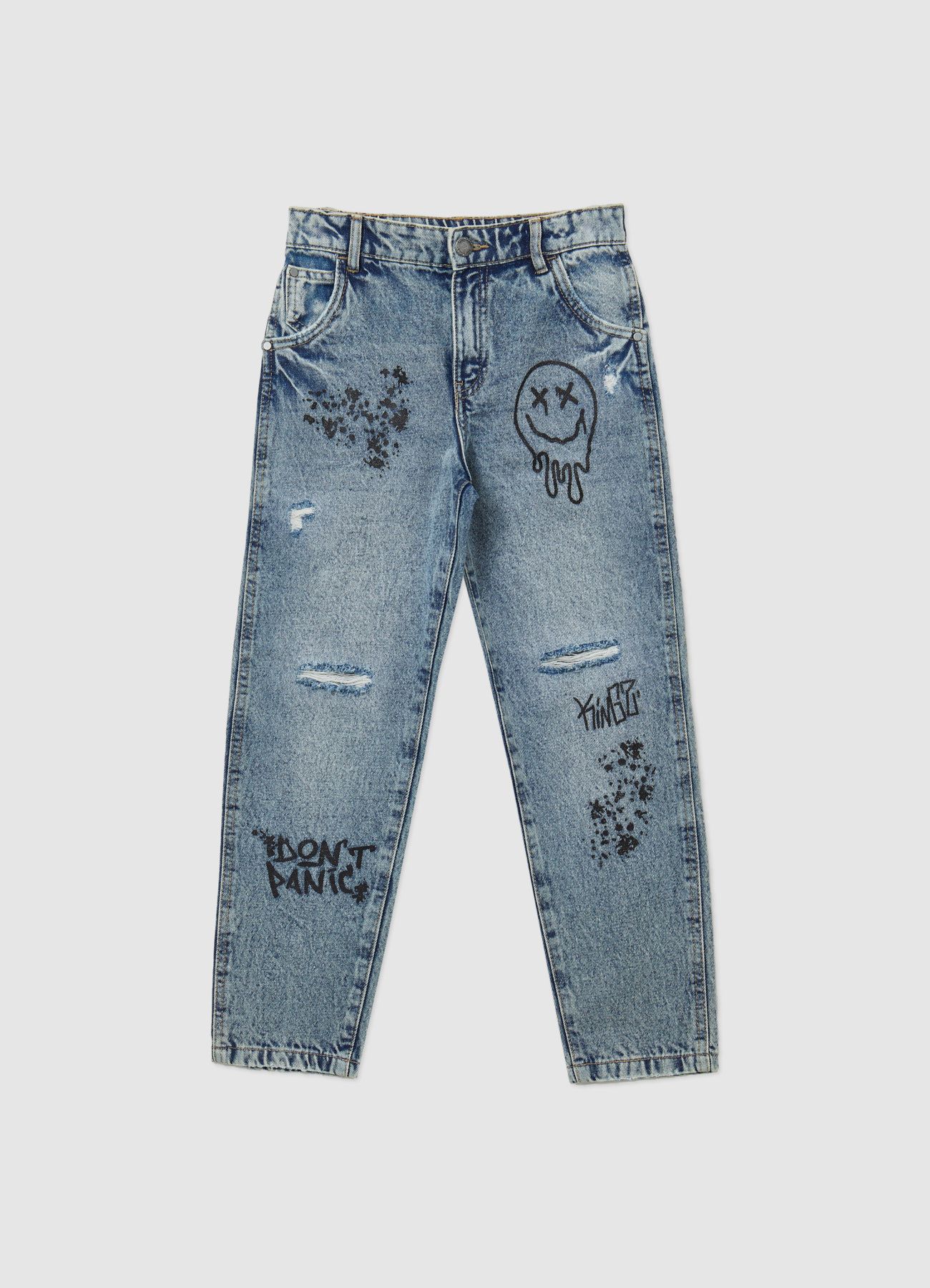 Pantalone Jeans Lungo Junge det_4