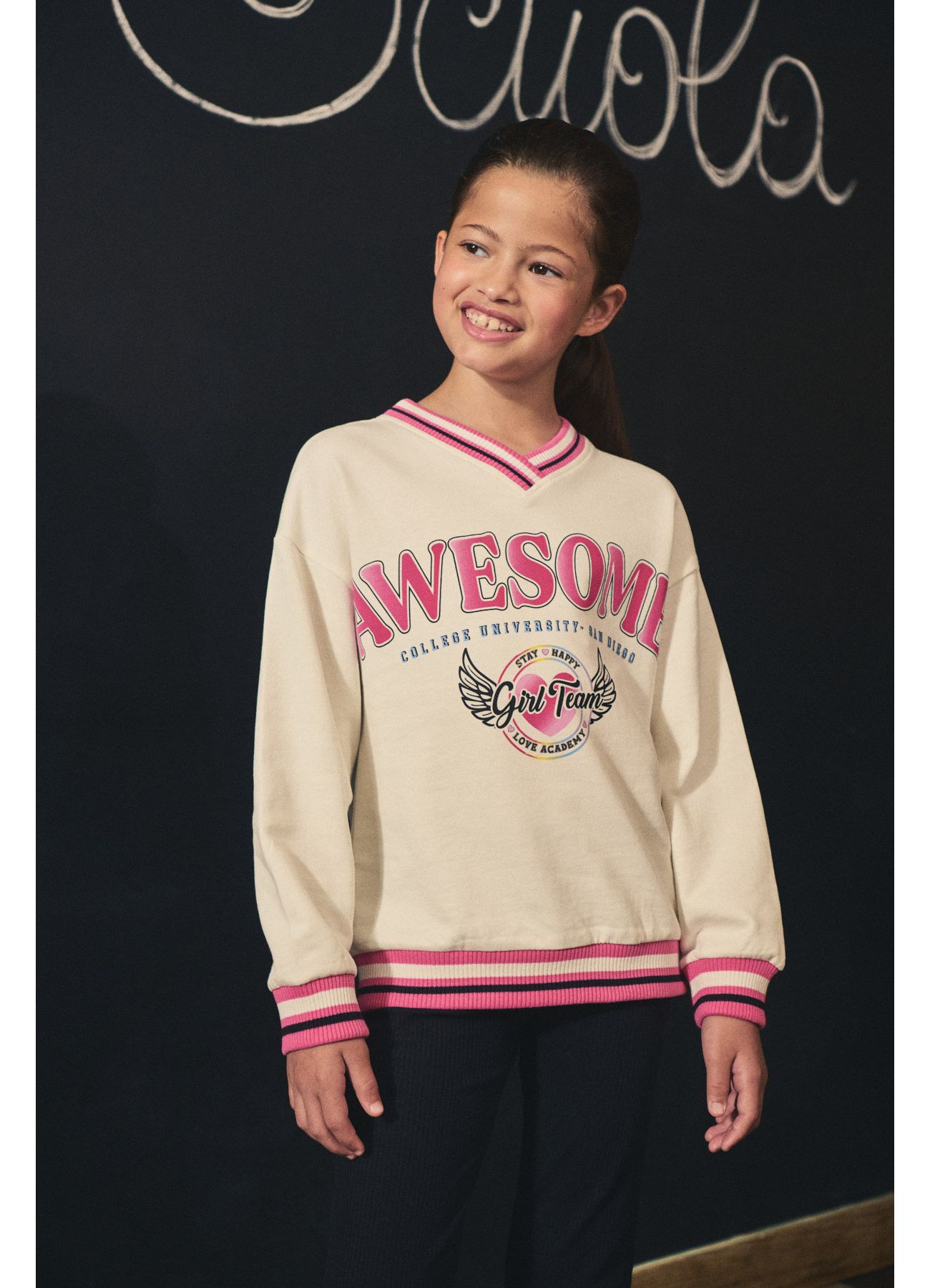 Sweat shirt Girls Calliope Kids sp_e2