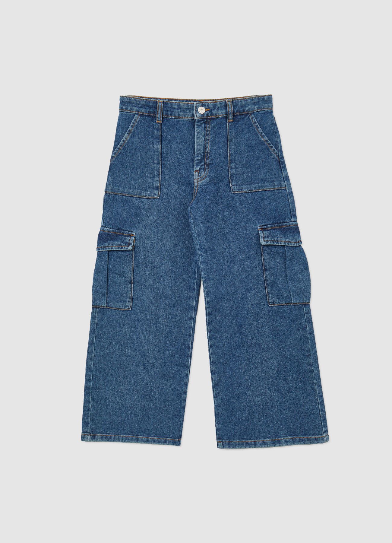 Pantalone Jeans Lungo Mädchen det_4