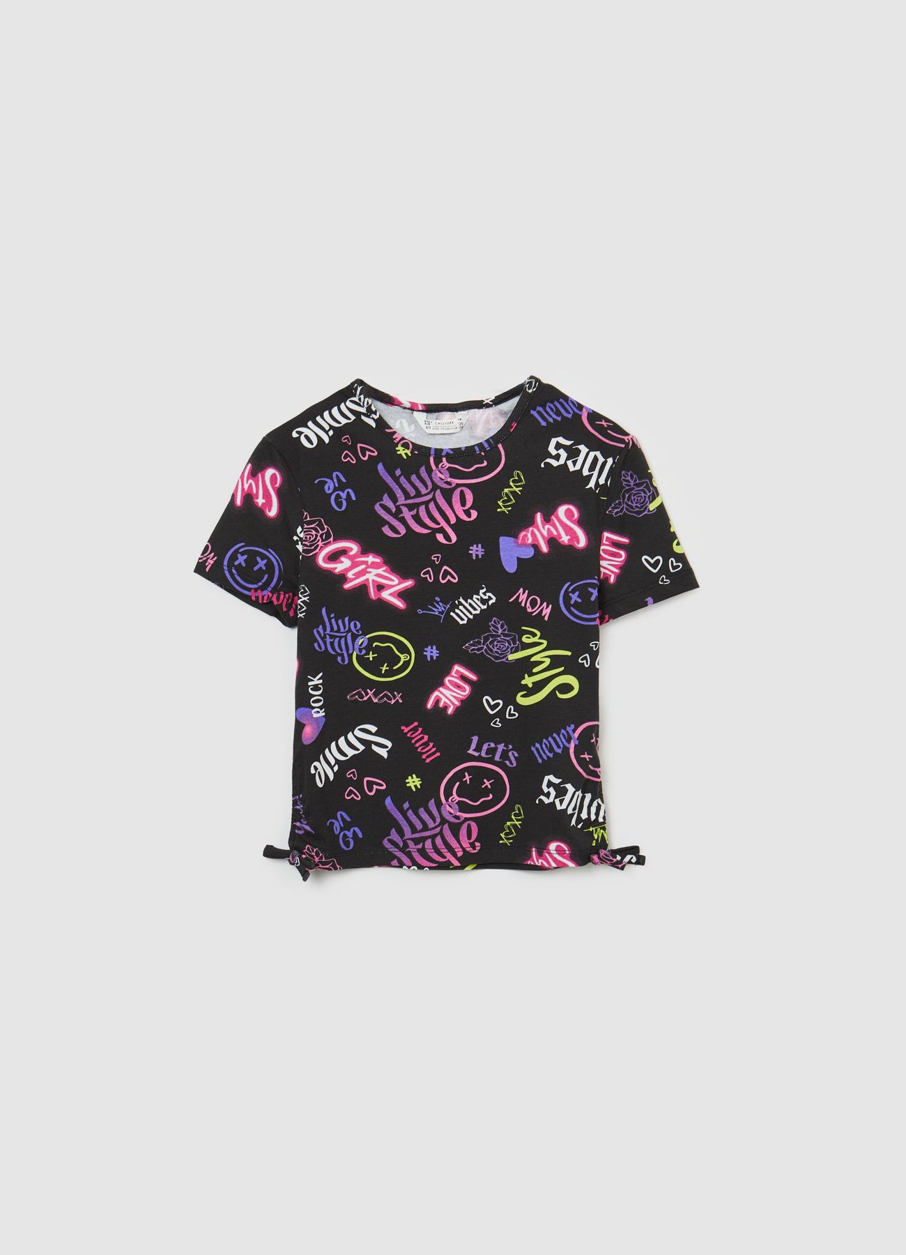 Short-sleeved T-shirt Girls Calliope Kids det_4