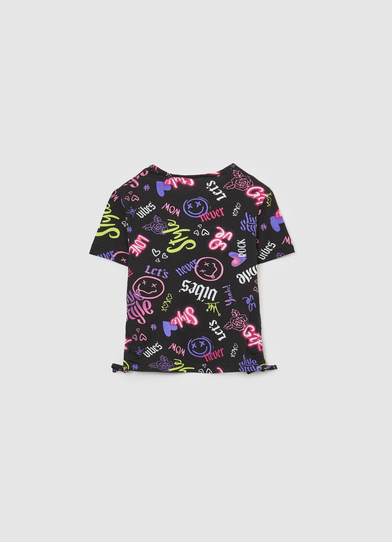 Short-sleeved T-shirt Girls Calliope Kids det_5