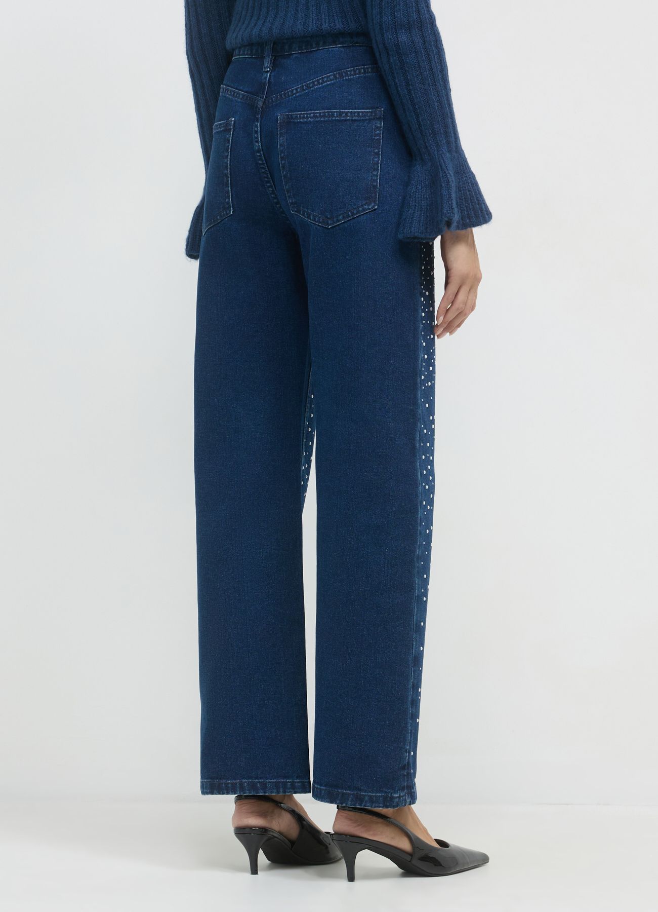 Long pants jeans Woman Calliope in_i4