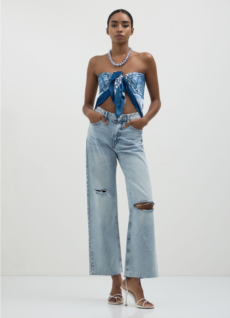 Long pants jeans Woman Calliope det_1