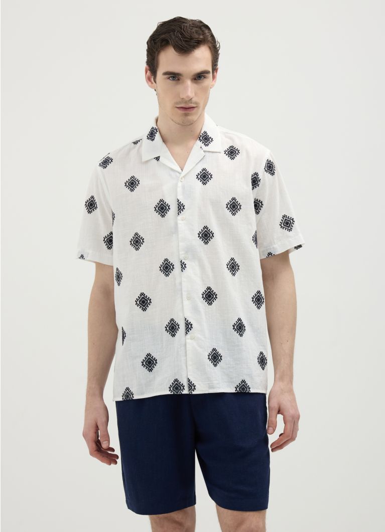 Short-sleeved shirt Man Calliope det_1