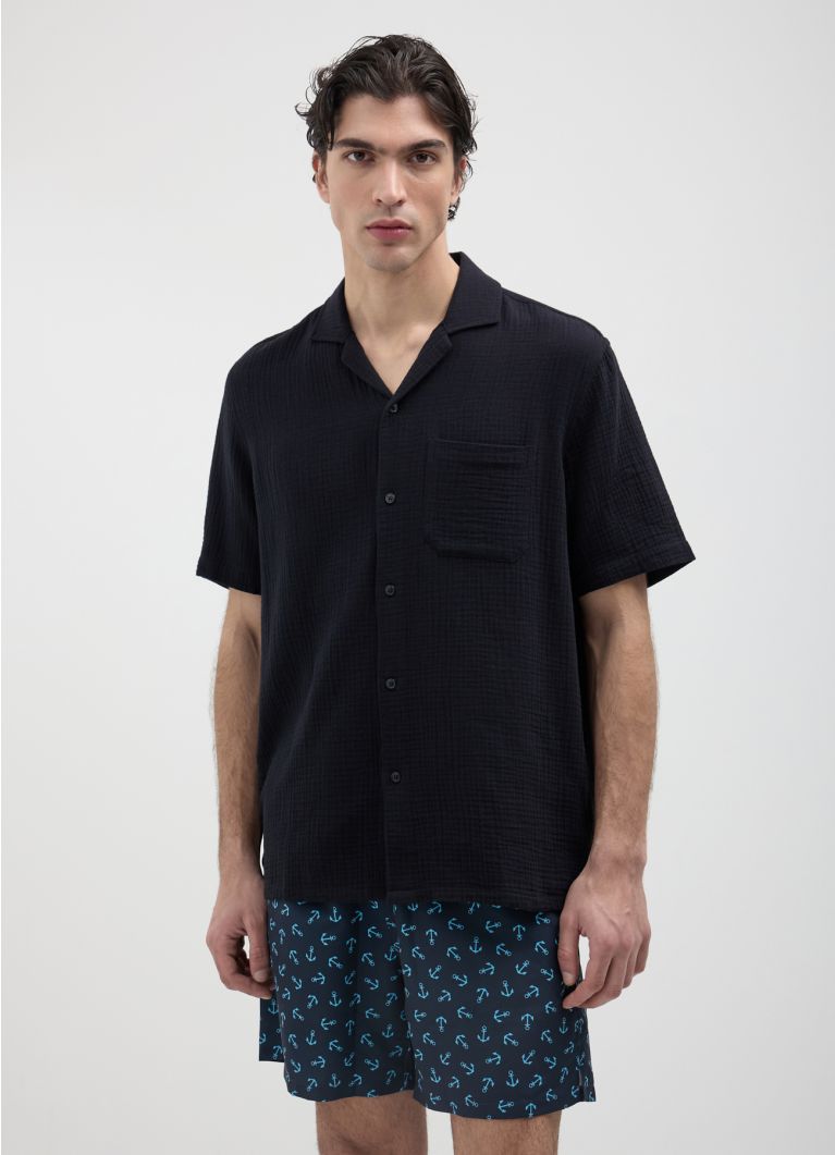 Short-sleeved shirt Man Calliope det_1