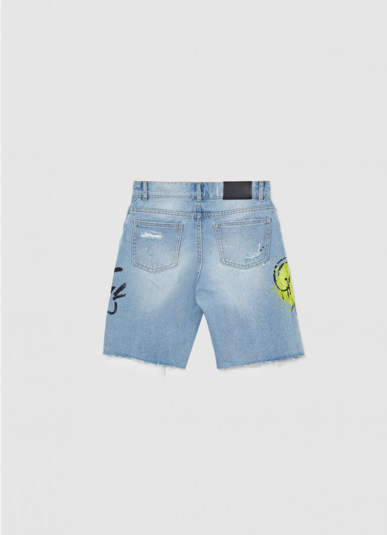 Pantalone Jeans Corto Bambino Calliope Kids det_5