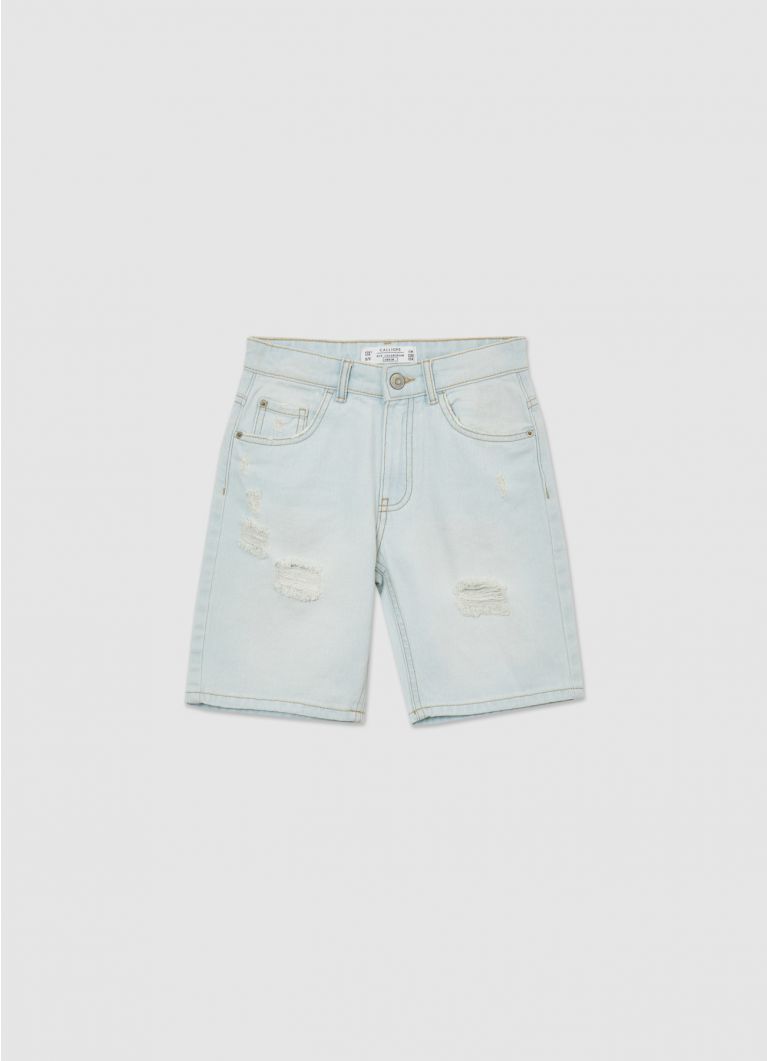 Pantalone Jeans Corto Junge det_4