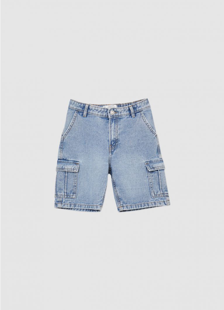 Pantalone Jeans Corto Bambino Calliope Kids det_4