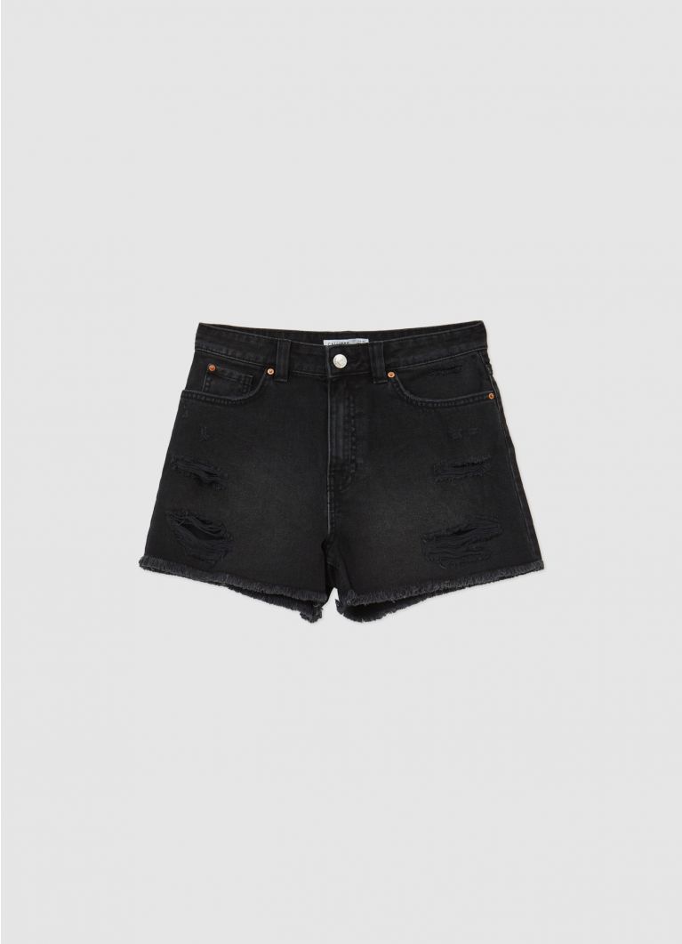 Short en Jeans Femme Calliope det_4