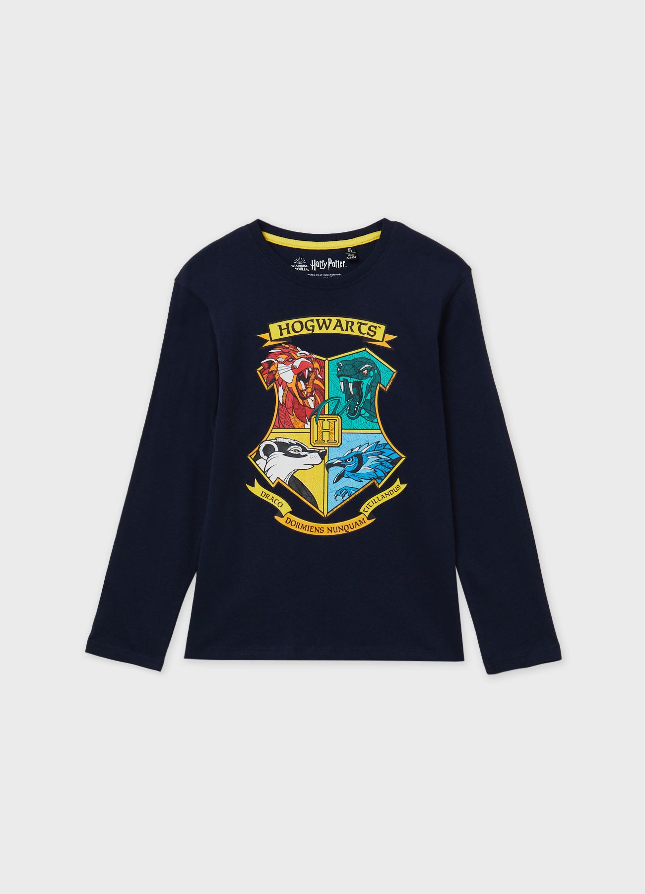 T-shirt Harry Potter blu navy