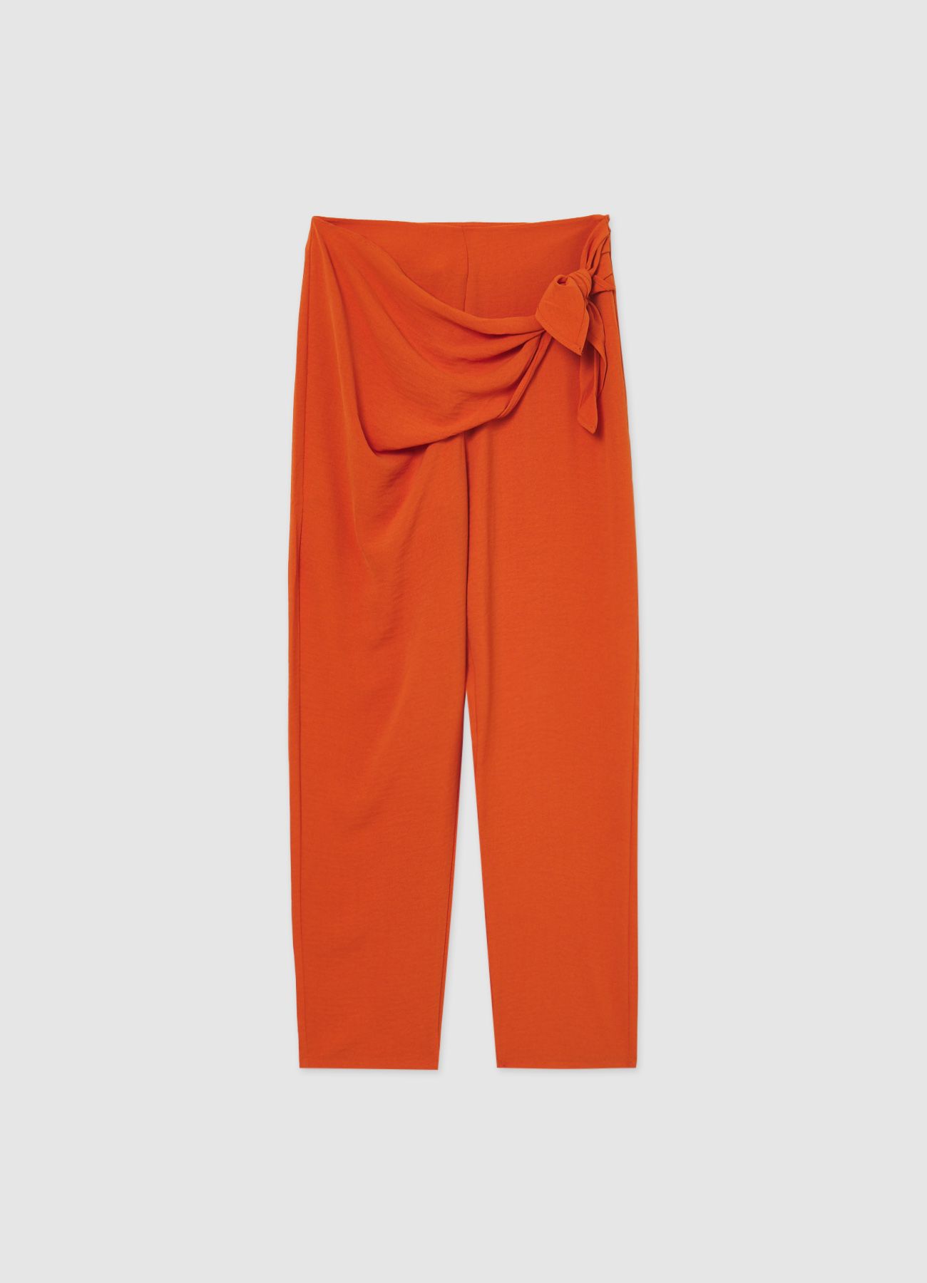 HUGO Trousers HULANA in dark orange
