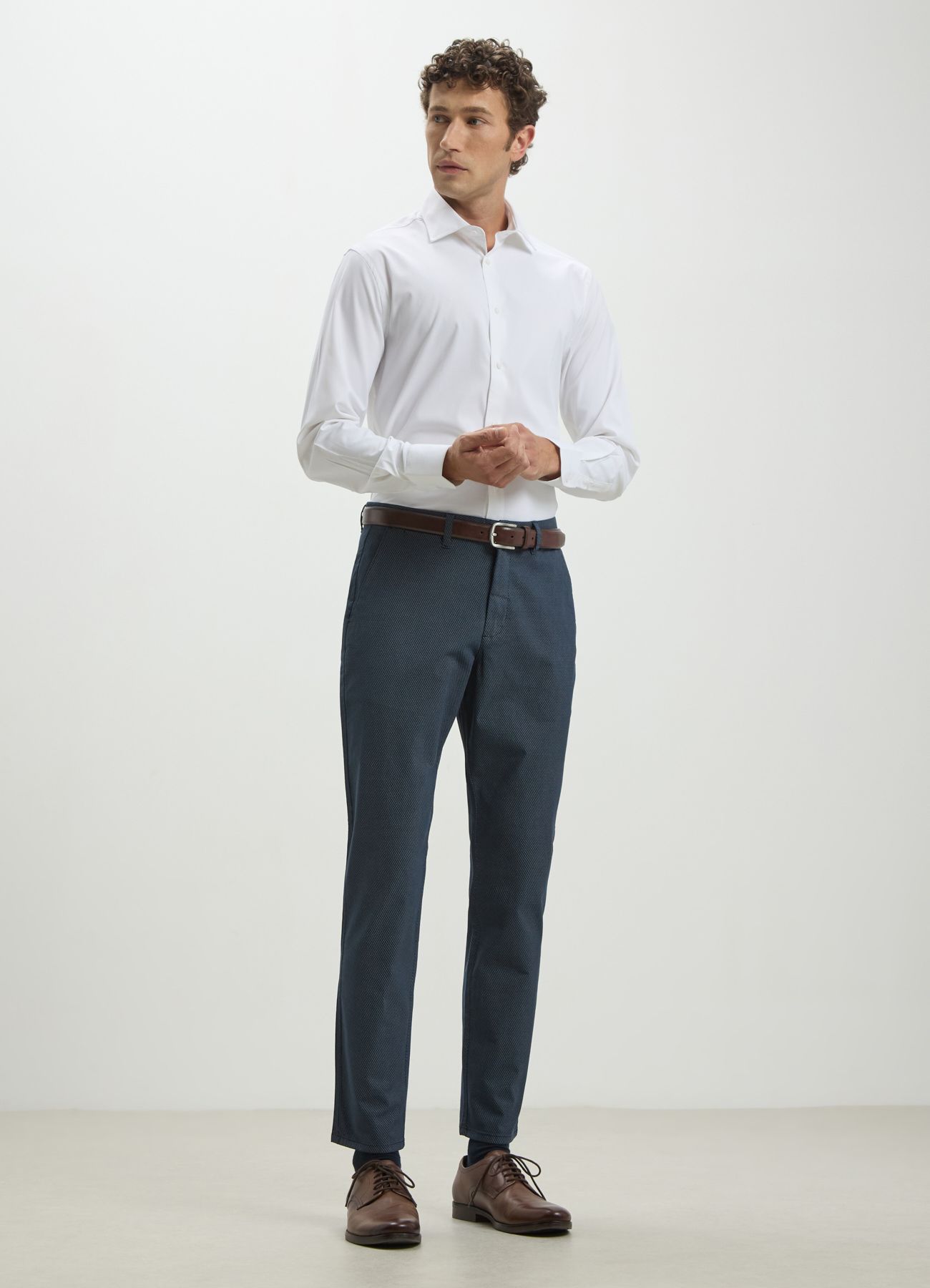 Buy Men's Ice-grey Colour Formal Trouser Online at Best Prices in India -  JioMart.