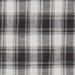 Checked shirt with knot Var black ultrablack