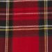 Gonna tubino fantasia tartan Var rosso