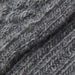 Pack 2 braided socks Middle grey melange