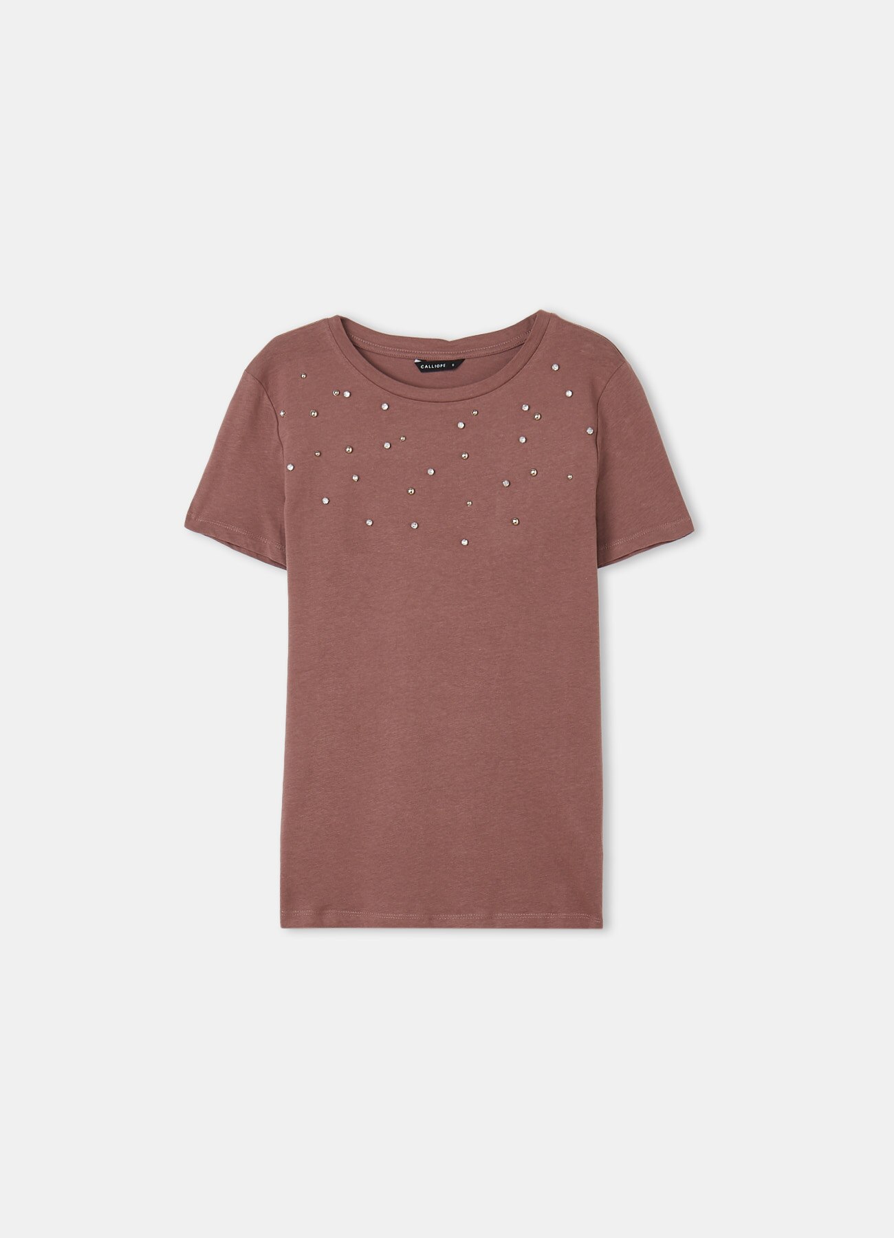 t-shirt con applicazioni Rosa fard - Acquista Online | Calliope